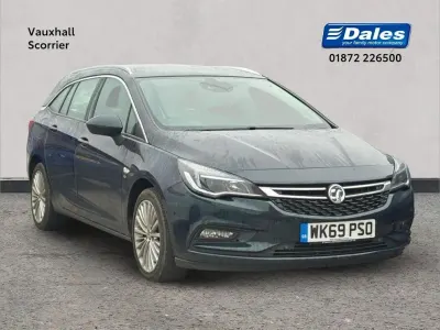 Used Vauxhall Astra Elite 147 HP (108 kW) 2019 Green Estate