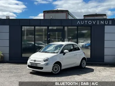 Used Fiat 500 Pop Star 69 HP (50 kW) 2016 White Hatchback