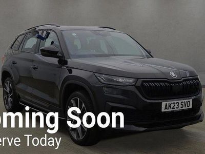 Used Skoda Kodiaq SportLine 2023 Black SUV