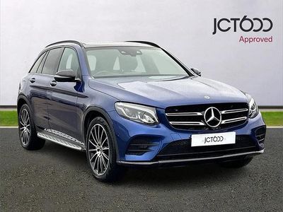 Used Mercedes GLC220 AMG 168 HP (123 kW) 2019 Blue SUV