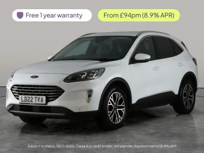 Used Ford Kuga Titanium 120 HP (88 kW) 2022 White SUV