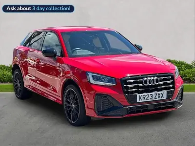 Used Audi Q2 Black Edition 150 HP (110 kW) 2023 Red SUV