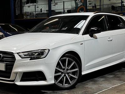 Used Audi A3 Sportback Black Edition 150 HP (110 kW) 2019 White Hatchback