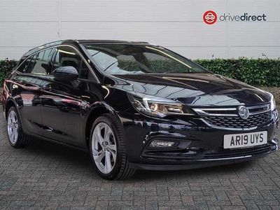 Used Vauxhall Astra SRi 150 HP (110 kW) 2019 Blue Estate