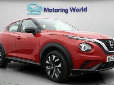 Used Nissan Juke Acenta 117 HP (86 kW) 2022 Red SUV