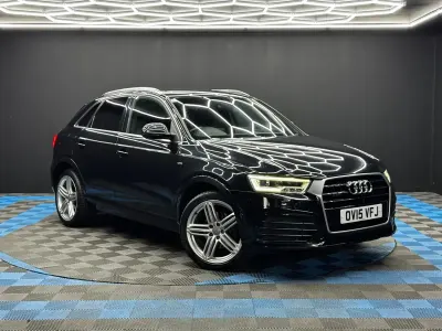 Used Audi Q3 S-line plus 2015 Black SUV