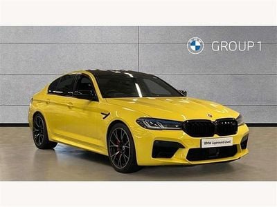 Used BMW M5 Competition Edition 625 HP (459 kW) 2023 Yellow Sedan