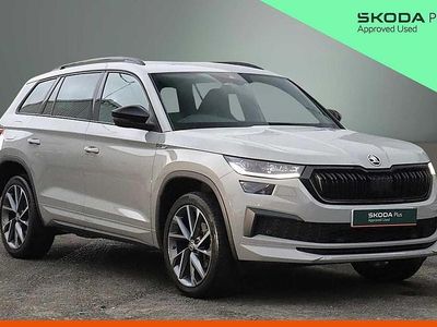 Used Skoda Kodiaq SportLine 110 HP (80 kW) 2024 Meteor grey SUV