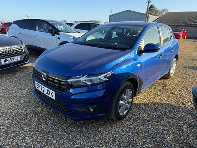 Used Dacia Sandero Comfort 90 HP (66 kW) 2022 Blue Hatchback