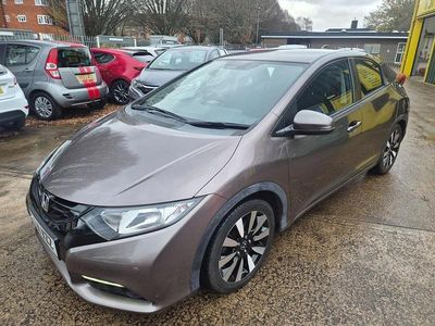 Used Honda Civic SE Plus 2014 Brown Hatchback