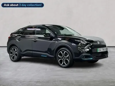 Second-hand Citroën e-C4 Shine 100 kW (136 CP) 2023 Negru Hatchback