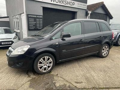 Used Vauxhall Zafira Elite 110 HP (80 kW) 2011 Black MPV
