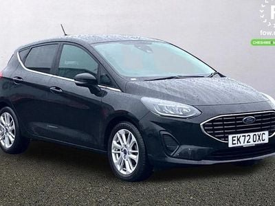 Used Ford Fiesta Titanium 125 HP (91 kW) 2021 Black Hatchback