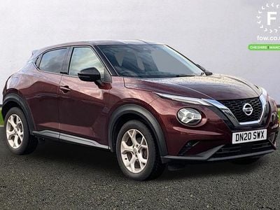 Used Nissan Juke N-Connecta 117 HP (86 kW) 2020 Red SUV