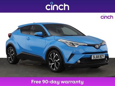 Blue Used 2018 Toyota C-HR Design SUV | £14,199 (Fair price)