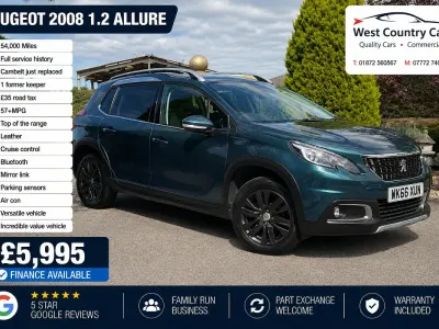 Used Peugeot 2008 Allure 2016 Green SUV