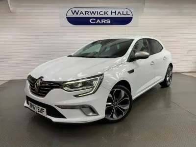 Used Renault Mégane GT Line GT-Line 2018 White Hatchback