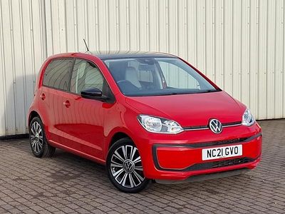 Used VW up! Black Edition 65 HP (47 kW) 2021 Red Hatchback