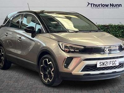 Used Vauxhall Crossland Elite 83 HP (61 kW) 2021 Grey SUV
