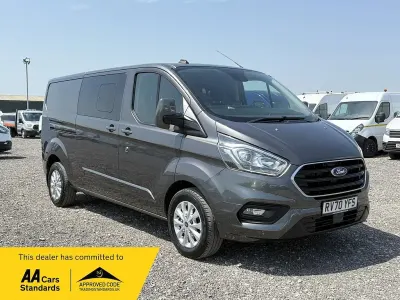 Used Ford Transit Custom Limited 170 HP (125 kW) 2020 Grey Van