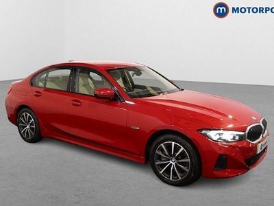 Used BMW 330e Sport Line 292 HP (214 kW) 2023 Red Sedan