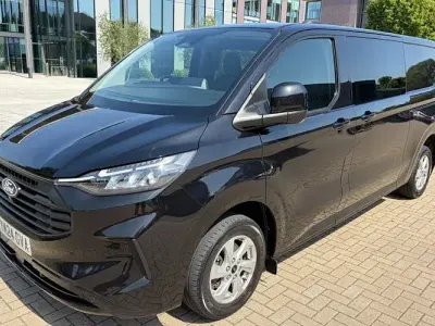 Used Ford Transit Custom Limited 136 HP (100 kW) 2024 Black Van