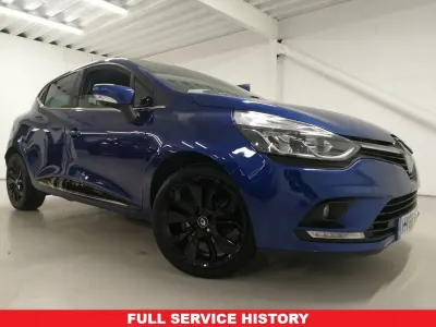Used Renault Clio Iconic 75 HP (55 kW) 2018 Blue Hatchback