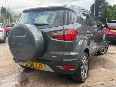 Usado Ford Ecosport Titanium 2016 Gris SUV
