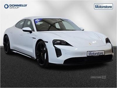 White Used 2020 Porsche Taycan Sedan | £42,995 (Fair price)