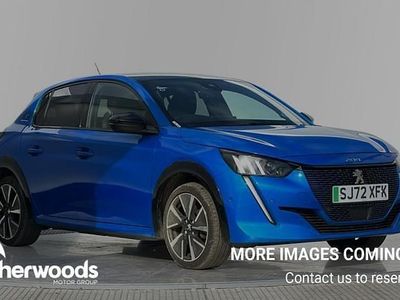 Used Peugeot e-208 Premium 100 kW (136 HP) 2022 Blue Hatchback
