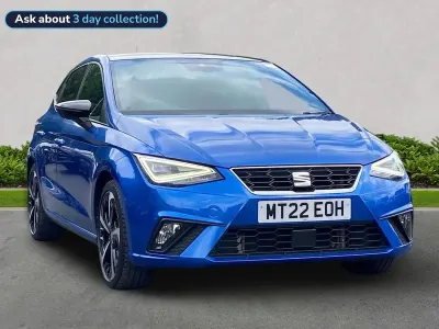 Used Seat Ibiza FR Sport 110 HP (80 kW) 2022 Blue Hatchback