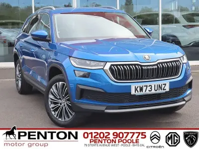Second-hand Skoda Kodiaq SE L Executive 190 CP (139 kW) 2024 Albastru SUV