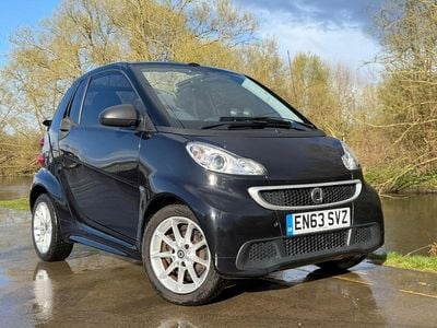Used Smart ForTwo Cabrio Passion 2014 Black Cabriolet