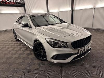 Usado Mercedes CLA180 AMG line 2018 Prateado Sedan