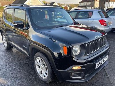 Black Used 2016 Jeep Renegade Longitude SUV | £5,995 (Fair price)
