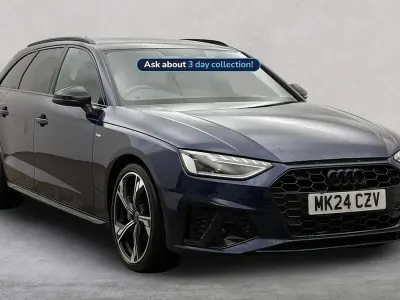 Used Audi A4 Black Edition 204 HP (150 kW) 2024 Blue Estate