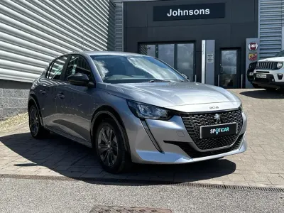 Used Peugeot e-208 Allure 100 kW (136 HP) 2022 Grey Hatchback