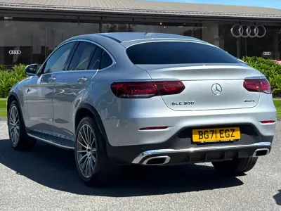 Used Mercedes GLC300e AMG line 2021 Silver SUV
