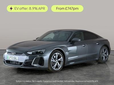 Grey Used 2022 Audi e-tron GT quattro Advanced Sedan | £37,582 (Good price)