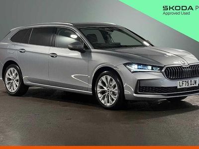 Used Skoda Superb SE L 110 HP (80 kW) 2025 Pebble silver metallic Estate