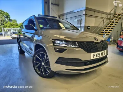 Used Skoda Karoq SportLine 150 HP (110 kW) 2019 Grey SUV