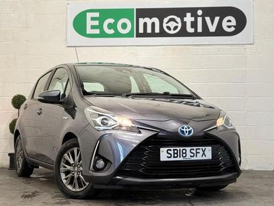 Grey Used 2018 Toyota Yaris Hybrid Hatchback | £7,995 (Good price)