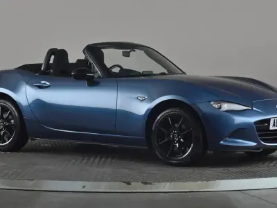 Used Mazda MX5 132 HP (97 kW) 2018 Blue Cabriolet