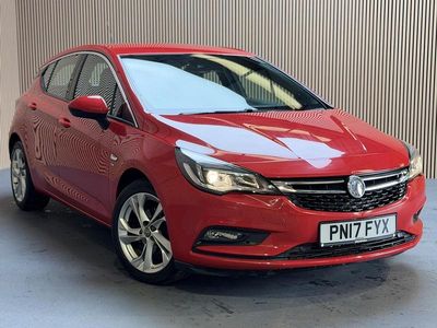 Used Vauxhall Astra SRi 150 HP (110 kW) 2017 Red Hatchback