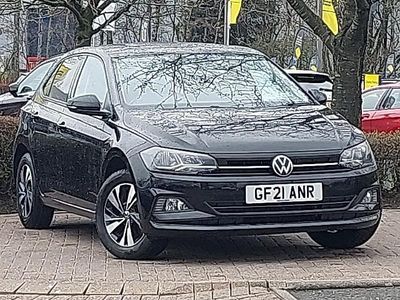 Used VW Polo Match 80 HP (58 kW) 2021 Black Hatchback