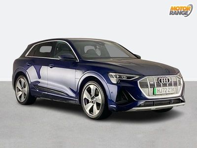Used Audi e-tron S-Line 300 kW (408 HP) 2022 Blue SUV