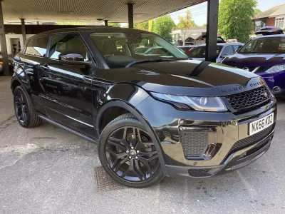 Used Land Rover Range Rover evoque HSE Dynamic 2016 Black Coupe