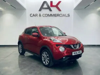 Used Nissan Juke Tekna 2016 Red SUV