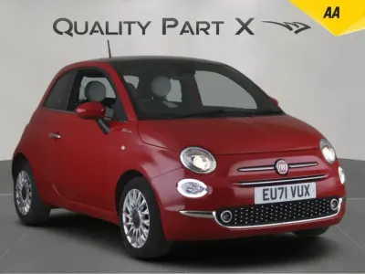 Używany Fiat 500 Dolcevita 2021 Czerwony Hatchback