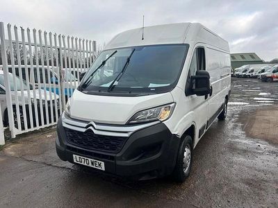 Used Citroën Relay 140 HP (102 kW) 2020 White Van